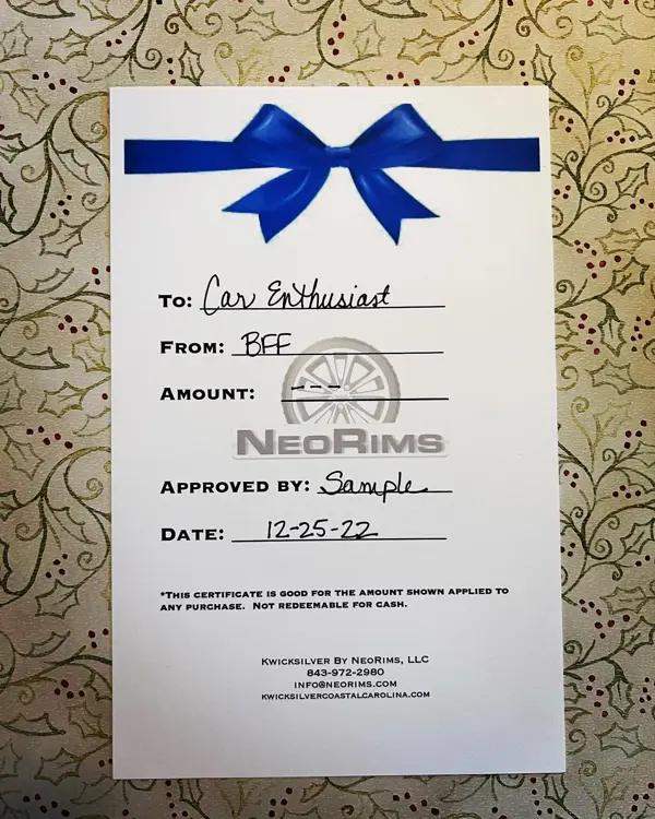Gift Certificates